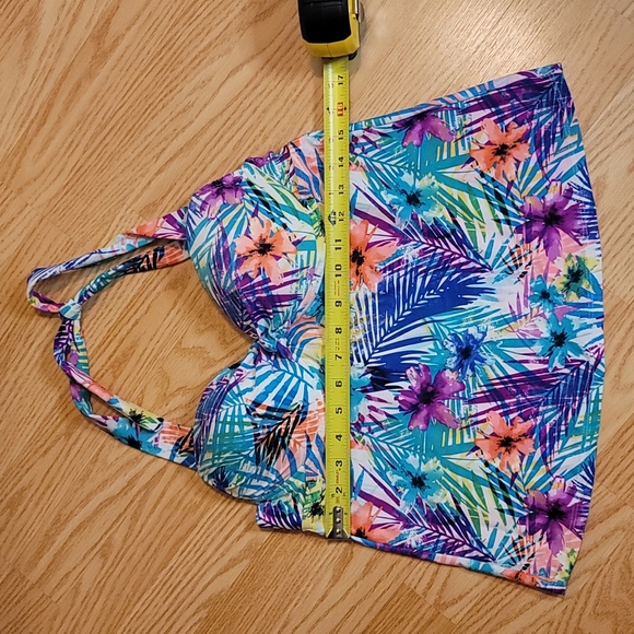 DONATED Collections by Catalina Tropical Tankini Top - Picture 2 of 7